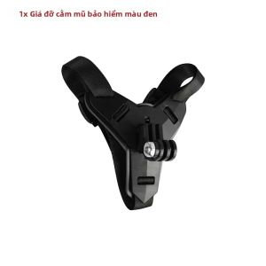 Mũ Bảo Hiểm Xe Máy Dây Đeo Cằm Gắn Cho GoPro Hero 13/12/11/10/9/8 Insta360 SJCAM AKASO DJI Osmo Action Camera Phụ Kiện