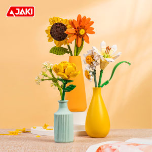 JAKI Assembly Toy Eternal Flower Sunflower Rose Decorative Piece Full Sky Star Gift Practical Toy for Children over 6 Years