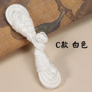 กระดุมผูกปมลูกปัดหยกปักป้ายจีนโบราณ กระดุมผ้าสไตล์ชาติพันธุ์ กระดุมปักลาย กระดุมผ้า กระดุมปักลาย กระดุมปักลาย