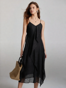 Elle | Black Elegant Stylish New Summer Dress