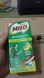 New Nestle Milo Nutriactiv Choco Banana Multigrain 180ml