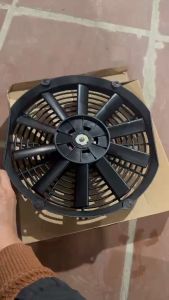 Cánh quạt ô tô 12in 12v 24v cánh thẳng