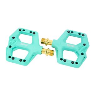 Kwok 3 Bearing Bicycle Pedals Nylon Ultralight MTB Road Pedals Seal Bearing Light Weight Bike Non-slip Pedals Cycling Platform