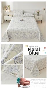 Summer Cool Pure Cotton Linen Bed Sheets