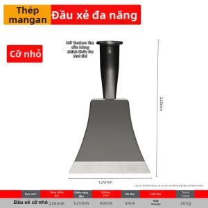 gumahus | Công Cụ Cạo Giấy Dán Tường Thép Mangan Cao Cường Độ Thép Không Gỉ