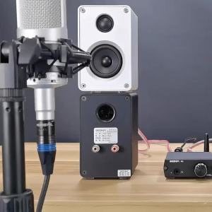 《226》Delicate 2.5-Inch  Passive Small Speakers Aluminum Alloy Stereo Computer Front Surround HiFi Audio