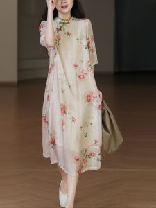 Sleek Lyocell Dress With Inner Lining