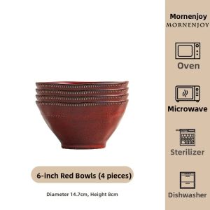 mornenjoy | Wedding Gift Vintage Aesthetic Ceramic Dinnerware