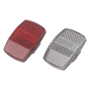 JINHF | 【Bicycle Plastic Reflector Tail Light Reflector Front And Rear Warning Tail Light】