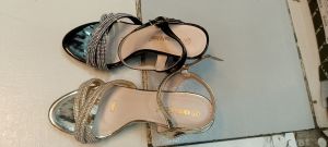 Fashion Glittery Sandals K-298-2