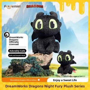 Potdemiel Honey Pot Plush Toy Dragon Toothless Hanging Ornament Soft Stuffed Doll Gift for Teenagers Polyester Fiber Filled