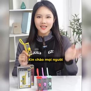 Sạc Pin dự phòng 5000mAH 22.5W Siêu Gọn Trong suốt Dành cho iPhone / Samsung / Oppo / Xiaomi / Android / DEVICES