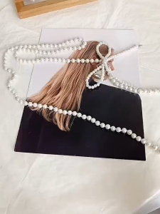 BGS-563 Rantai Pinggang Wanita / Belt Dress Mutiara Fashion Love Wanita Woments Trendy