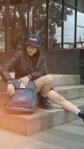 KIZARU Backpack KYOKO NAVY: Desain Ergonomis & Backpack Untuk Perjalanan