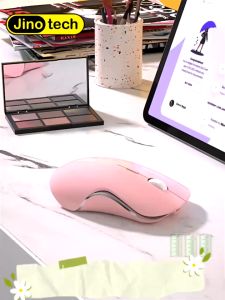 Chuột ko dây Bluetooth tự sạc pin JINOTECH T6 ko tiếng click sạc 1 lần dùng 8 tuần cho laptop MCBook PC Tablet PAD