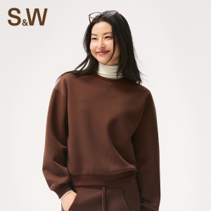 S&W | Long Sleeve Round Neck Casual Sweatshirt