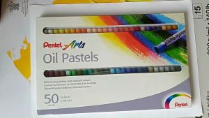 สีชอล์ค เพนเทล Pentel 12 สี 16 สี 25 สี 36 สี 50 สี สีออยล์ พาสเทล สีชอล์ก ระบายสี สีน้ำมัน Arts Oil Pastels