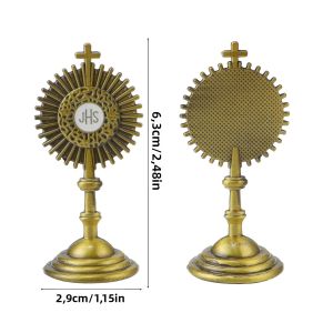 Tượng Chúa Giê-su Hominum Salvator Bằng Vàng Tượng Nhỏ Hình Thánh Giá Công Giáo Dành Cho Trang Trí Bàn Nhà Văn Phòng Quà Tặng Tôn Giáo