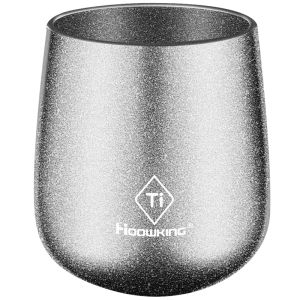 Heqing | Cốc Titanium Cách Nhiệt Hai Lớp
