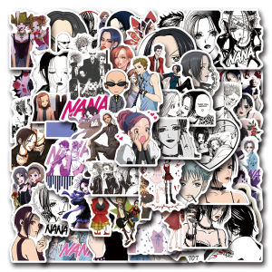 NANA Anime Graffiti Bộ Miếng Dán Cho Xe Máy Vali Đàn Guitar Mũ Bảo Hiểm Điện Thoại Xe Ô Tô-Hoạt Hình Mát Mẻ DIY Đề Can 10/30/50 Chiếc