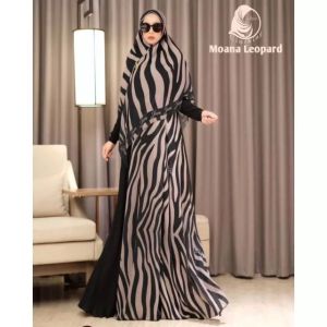 Moana leopard set Madinah by joza clothing