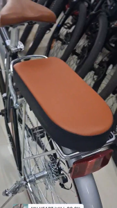 Đệm Baga Xe Đạp Cao Cấp Đệm lót nệm yên sau xe đạp bằng da PU siêu bền mút dày 3cm chống nước êm ái và thời trang