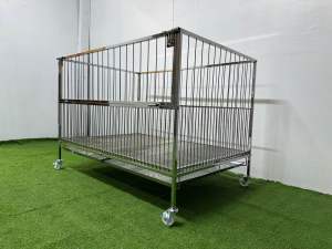 2x3x2 ft cribtype (1/2x1/2) frame. stainless 304 dog cage