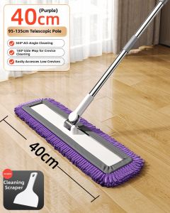 Commercial & Home Cleaning Big Flat Chenille Mop