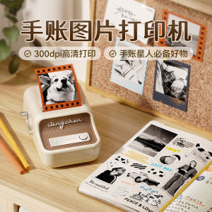 High Definition B21Pro Photo Printer 300dpi Small Home Use Black And White Photo Mobile Phone Image Idol Sketch Sticker Bluetooth Image Label Machine Stickable
