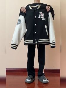 Celana Kulot Waffle Pinggang Karet & Celana Remaja Ankle Pants