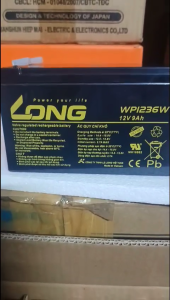 Ắc quy 12V-9Ah hãng Long WP1236W