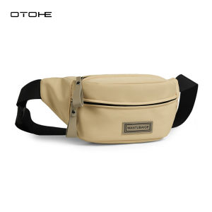 OTOHE กระเป๋าหน้าอกแฟชั่นแฟชั่นกระเป๋าเดินทางข้ามร่างกายกระเป๋าเอวกระเป๋าน้ำหนักเบากันน้ำกระเป๋าเงินโทรศัพท์กระเป๋าหน้าอกสำหรับออกกำลังกายกีฬากลางแจ้ง