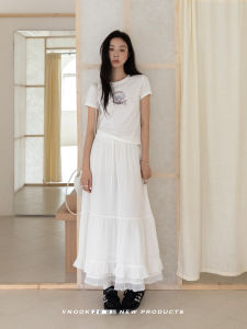 VNOOK | Áo Thun Thời Trang Cổ Tròn Dáng Ôm Cotton