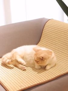 AP AIMAYAPET Pet Scratching Board Sofa Protection Mat Sisal Mat Anti-Slip Cats Sleeping Pad for Protecting Furniture Legs Carpets Sofa Protector