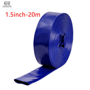 1" 1.5" 2" Wear Resistant High Pressure Explosion Proof Plastic Coated Discharge Duct 20M Submersible Water Pump Hose