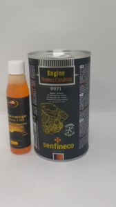 Senfineco 9971 Engine Protect CeraMol & Autosol Windshield Cleaner Bundle 300ml & 30ml