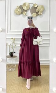 SHIYA DRESS/DRESS KEKINIAN