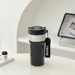 Cốc Cà Phê Cách Nhiệt Có Ống Hút Hai Lỗ Đơn Giản Cho Nữ 2025 Cốc Nước Đi Theo Thời Trang Mới Có Giá Trị Thẩm Mỹ Cao