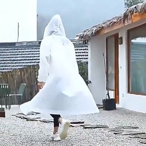 Áo mưa người lớn áo mưa măng tô chống nước chống thấm chất liệu EVA nhiều màu sắc tuỳ chọn-HAUSE