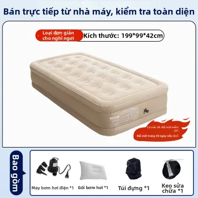SAIRU | Đệm Hơi Dày và Cao hơn Đem Đi Dễ dàng cho Du Lịch và Sử dụng tại Nhà