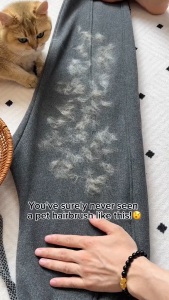 Hair Remover Cat Hair Removal Wipe Clothes Dehairing Gloves Sofa Wipe Wide Range of Applications 双向宠物静电除毛手套