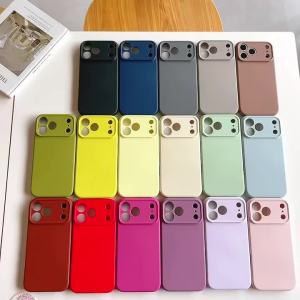 szhaiyu | Luxury Liquid Silicone For Magsafe Phone Case For iPhone 17 Air 16 Plus 15 14 13 12 Pro Max Wireless Charging Skin Smooth Cover