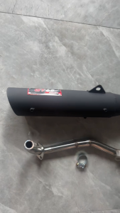 Power Pipe For Honda Wave 100/110/125 Suzuki Smash 115/Sym Bonus 110/Rusi Adjustable Sound Exhaust pipe GT68