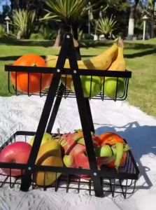 DuduMart Fruit Basket for Table Display Fruits Stand Detachable Vegetables/Fruits Organizer Fruit Bowl