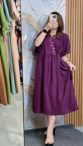 Kiyomi Dress Kimono Rayon Premium Bordir Bunga LD 120 Desain Elegan Nyaman Bahan Rayon Premium Ukuran LD 120 Panjang 110 Cocok untuk Acara Formal dan Semi-Formal