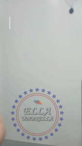 (ELLA SHOP) 23 inches 16K j-handle Satin Umbrella High Quality (RANDOM DESIGN)