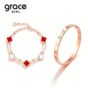 Grace Girl | Four-leaf Clover Luxury Bracelet
