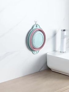 [HCM] Thau Gấp Gọn Chậu Xếp Gọn Silicon Mang Đi Du Lịch Thau Rửa Mặt Cho Sinh Viên Tiện Lợi Đa Năng -Hesede