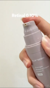 Ruruberry Overnight Renewing Expert Crystal-A 0.10%