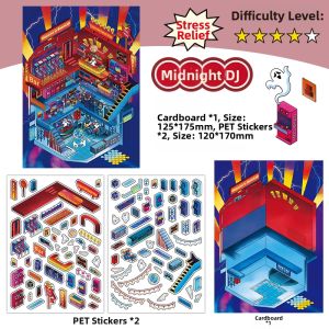 3D Stereoscopic Decorative Stickers